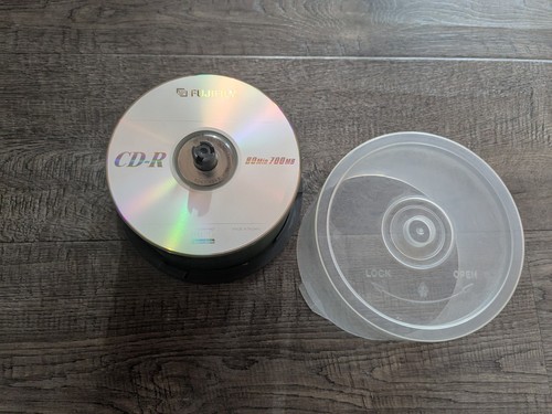 47 Fujifilm CD-R 80 min 700 mb Unused Discs