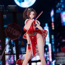 AniGame Mai Shiranui Kof Fighter 30cm/11.8In 1/6 Figurine Game Model In Stock