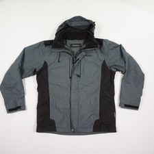 Schöffel men's outdoor jacket size 52 multi-colored hood zip windproof A