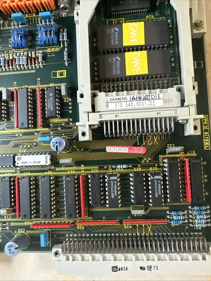 PLACA DE CIRCUITO SIEMENS 570 212 9301.01 #02495 GWE Foto 4 de 4