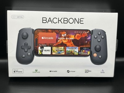 Backbone Mobile Controller Black iPhone Lightning port