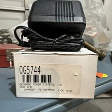 GENERAC 10000020426/0G5744 CHARGER AC ADAPTOR 12VDC PLUG
