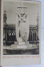India Caunpore Monument Postcard Old Vintage Card View Standard Souvenir Postal