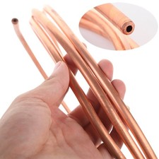 2-10mm Soft Copper Tube Pipe Model Vintage Car Train Refrigeration Plumbing DIY
