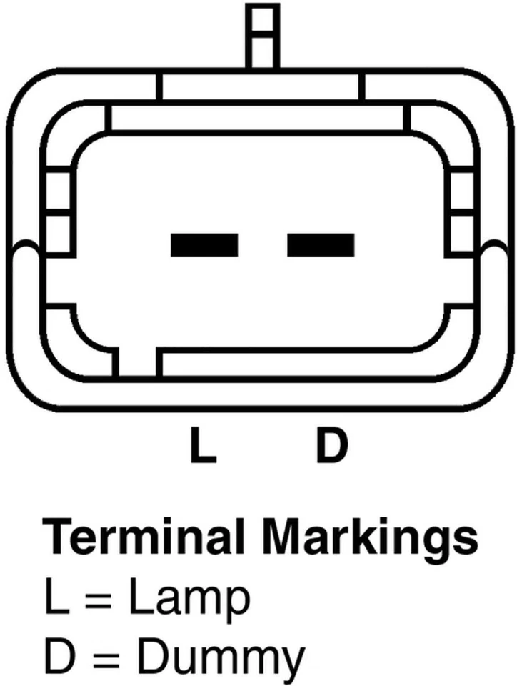 Alternator Vision OE 11114 Reman fits 05-06 Jeep Liberty 2.8L-L4 Foto 2 de 4