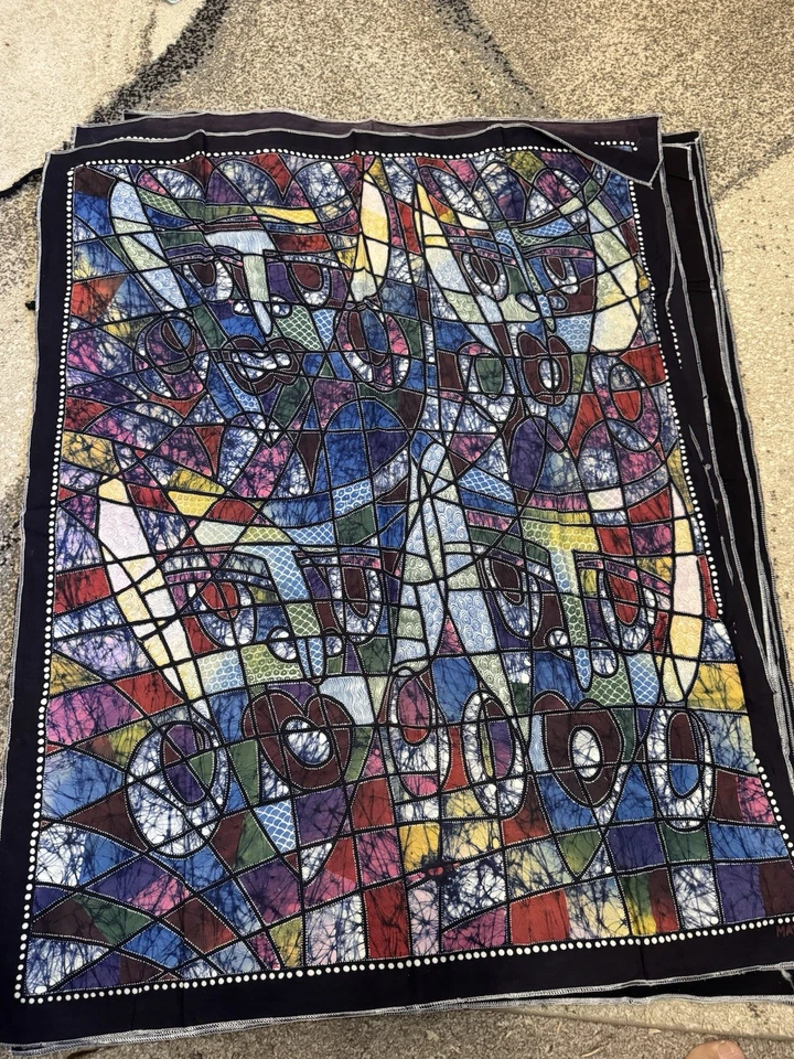 Batik Painting Artwork Wall Hanging Original Work - Image 4 of 4