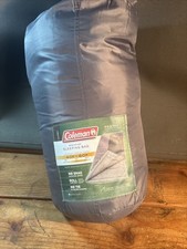 New Sleeping Bag  Coleman Big and Tall  Xtra Large  up to 6'4" Never Used 