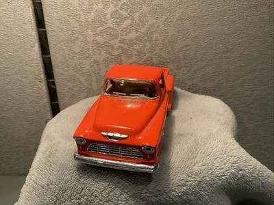 5'' Kinsmart 1955 Chevy Stepside 3100 Pick Up Truck Diecast Model 1:32 Orange