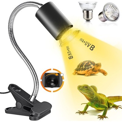 Schildkröte Wärmelampe Wärmespotlampe Aquarium Reptil E27 Lampenhalter 25W 50W