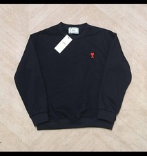 Ami Paris Knit and Joggers Tracksuit Set Size M Brand New with Tags Black