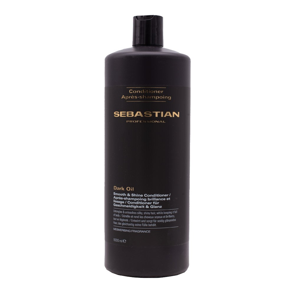 Sebastian Professional Dark Oil Moisturising Conditioner For Shiny And Soft Hair 1000 Ml - Image 3