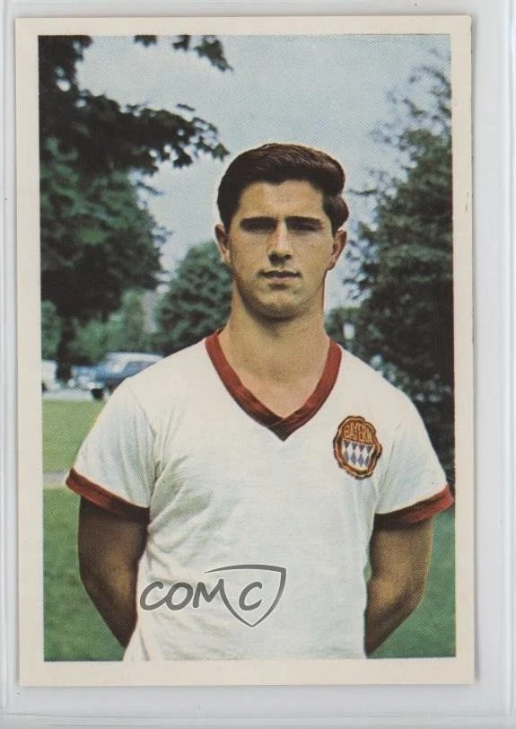 STICKERS GERD MULLER ROOKIE PANINI FOOTBALL 76. RFA