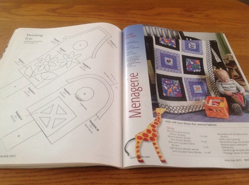 McCalls~Quick Quilts Magazine~June/July 2013~16 Fun Cool Projects - Picture 9 of 12