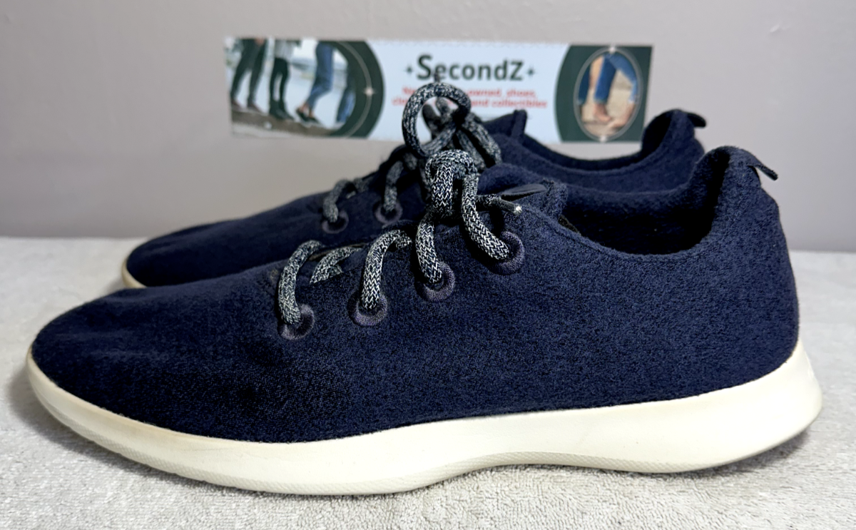 SAOLA Scarpe da ginnastica Allbirds WR lana merino runner blu sneaker uomo taglia 12