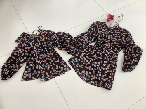 600€ DOROTHEE SCHUMACHER Tunika Bluse leicht LEINEN tolle Ärmel 1 XS/S 36 NEU - Picture 7 of 7