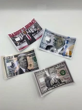 4 Donald Trump 2024 Bill Credit Card Sticker, Debit Card Skin Cover-SMALL CHIP.