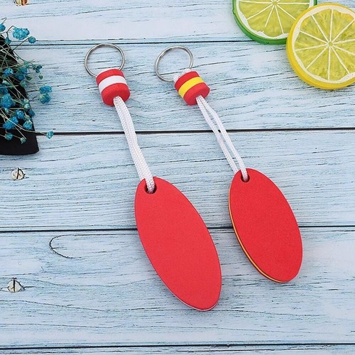 2Pcs Floating Keychain Kayak Buoyant Boat Yacht Key Ring Novelty Key Chain - Picture 3 of 3