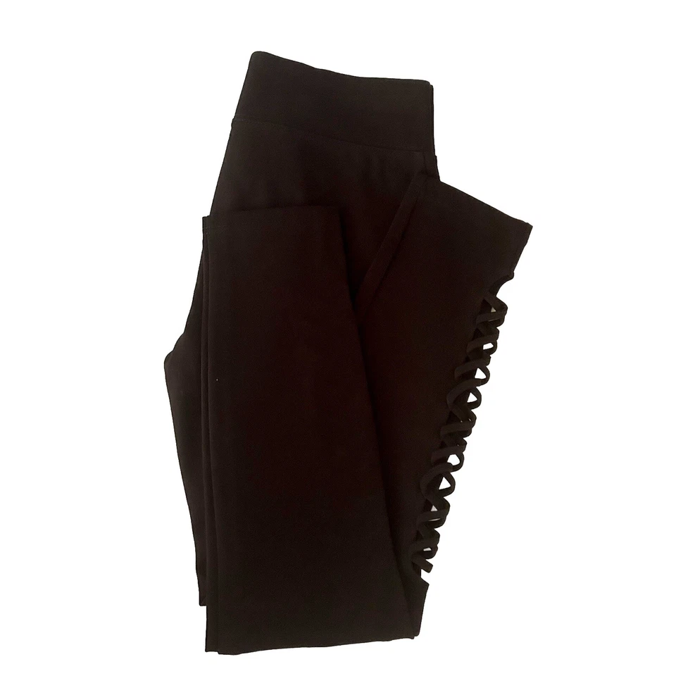 Kensie Leggings Negros Cintura Ancha Elastizados/Tela Fuerte/Talla M/Nuevos con Etiquetas Foto 3 de 4