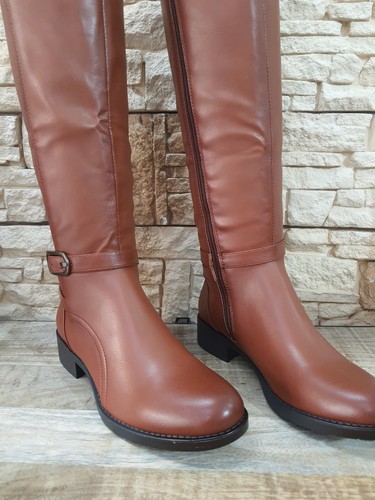 STIVALI DA DONNA CAMEL AL GINOCCHIO 9200 STIVALE TACCO BASSO INVERNO - Foto 4 di 6