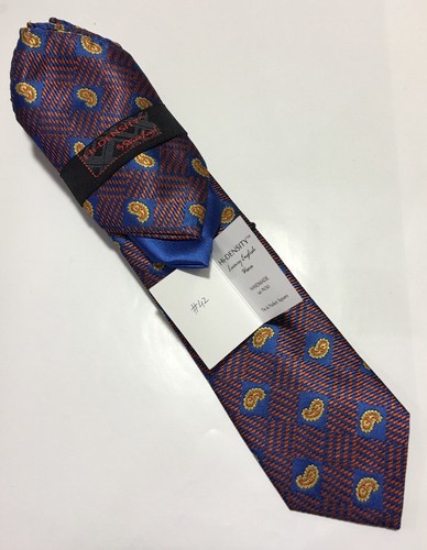 NWT Necktie & Hanky Set Steven Land – NEW Collection Hi-DENSITY 140 PICKS #42 - Picture 2 of 5