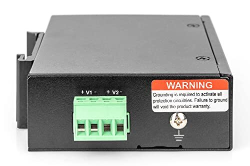 Digitus DN-651111 séparateur voix-données Black Connexion Ethernet, Black, Metal - Photo 6/7