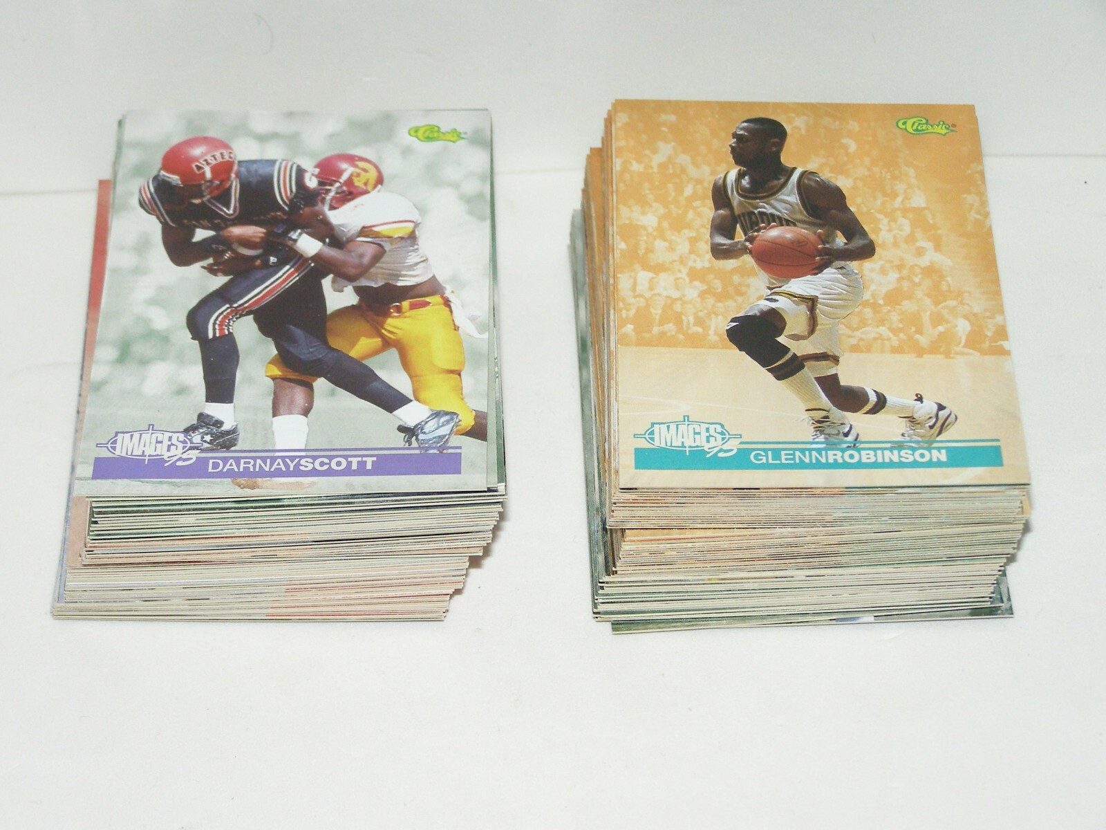 1995 CLASSIC IMAGES FOUR SPORT EP COMPLETE 120 CARD SET GARCIAPARRA KIDD FAULK