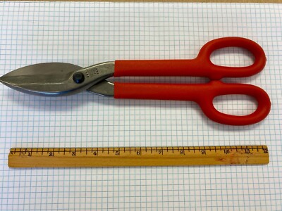 Proto J322 -12.75'' Heavy Duty Straight Metal Cutting Snips USA MADE, NEW