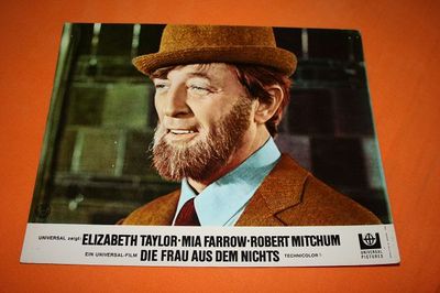 Die Frau aus dem nichts,Robert Mitchum,. altes Aushangfoto (As24a)