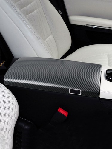 ABS Console Armrest Box Pad Cover Trim For Mercedes Benz S Class W221 2008-2012 - Picture 2 of 6