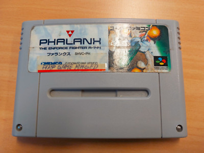 Phalanx The Enforce Fighter A-144 (JAP) SNES Super Nintendo Famicom NTSC-J