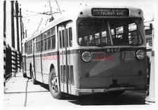 25AA597 RP 1962 BOSTON MBTA TWO WEEKS AFTER TROLLEY BUS RETIRED FIELDS CORNER