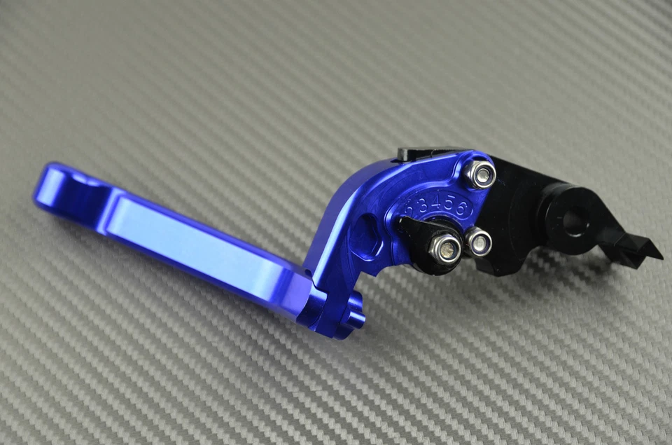 Faltbare Einstellbarer Hebel Paar Flip Up Blau CNC SUZUKI GSR750 GSR 750 2011 15 - Bild 4 von 4