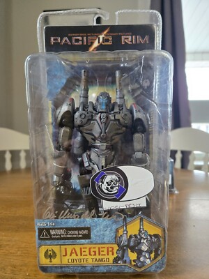 Pacific Rim Jaeger Coyote Tango 7inch Action Figure Signed By Guillermo Del Toro