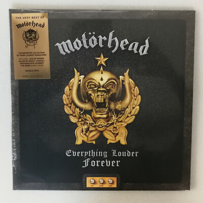 Motorhead Everything Louder Than 〜LP 新品 MOTÖRHEAD EVERYTHING LOUDER FOREVER: THE VERY BEST OF MOTÖRHEAD