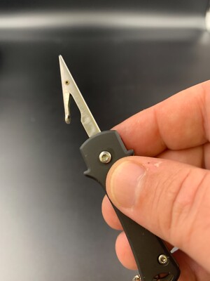 Mini Collectible Keychain Switchblade Flip Clip Alligator Memo