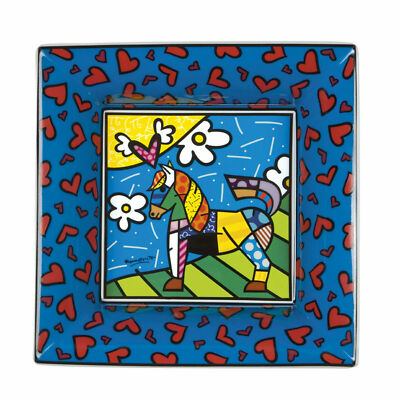 Ballerino Rosmarin Britto Schale 66451339 Popart Goebel Pferd Porzellan 16x16cm