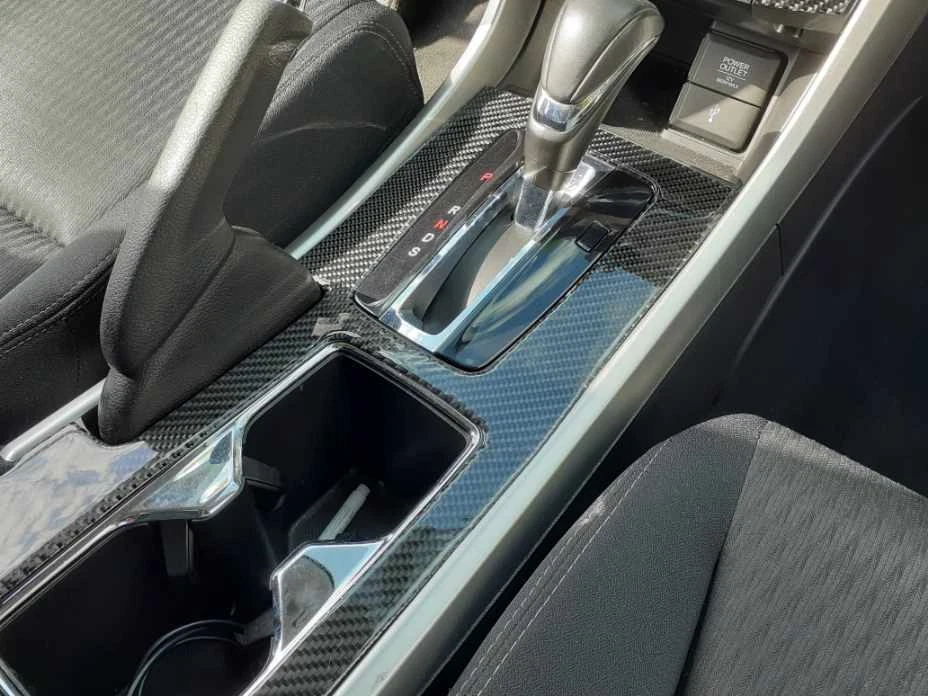 KIT DE MOLDURAS DE TABLERO DE FIBRA DE CARBONO REAL INTERIOR PARA HONDA ACUERDO 2013 2014 2015 16 2017 Foto 2 de 4