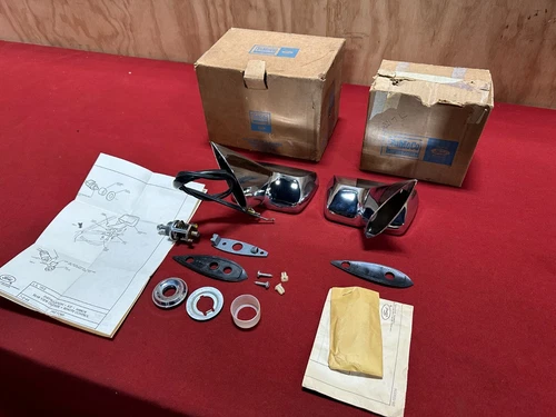 NOS 1965-1966 FORD GALAXIE REMOTE MIRROR C5AZ-17696-C B 65-66 LTD 7 LITER FoMoCo