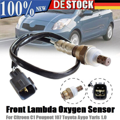 Lambdasonde Regelsonde Vorne Für Citroen C1 Peugeot 107 Toyota Aygo Yaris 1.0  `