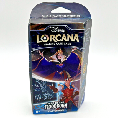 final fantasy mtg gift bundle contents Disney Lorcana TCG: Rise of the Floodborn Starter Deck – Gongaii Games main image 1