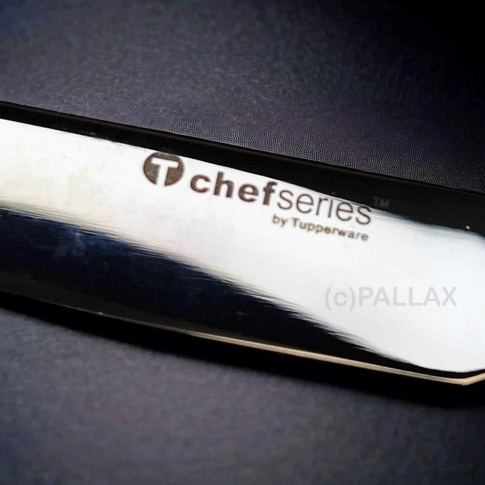 TUPPERWARE C114 CHEF-SERIE BESTECK (4-TEILIG) MESSER GABEL LÖFFEL TEELÖFFEL - Bild 4 von 4