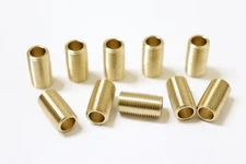 10 pcs 1/8"  Male NPT Brass Pipe Close Nipple MADE IN USA