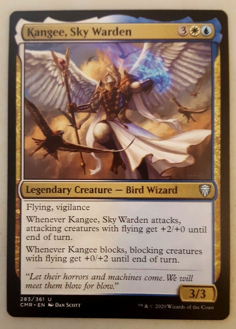 Kangee, Sky Warden [Commander Legends] Near Mint