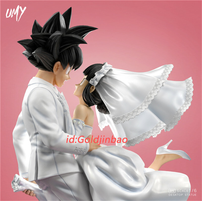 Son Goku Chichi Wedding Resin Model UMY Studio Dragon Ball 1