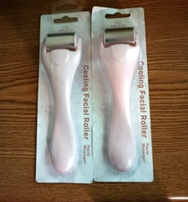 StudioSelection Cooling FaceRoller Skin Ice Eye Facial Massager Beauty(Lot of 2)