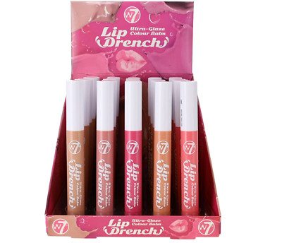 W7 LIP DRENCH ULTRA GLAZE CONTOUR BALM LIPPENSTIFT FEUCHTIGKEITSSPENDEND