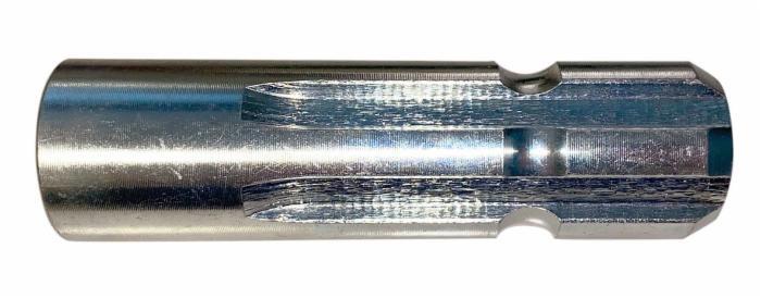 Riduzione per presa di forza PTO interno 19x22x3,5mm Z10