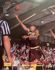 Mario Bennett Arizona State Basketball Autograph 8x10 Signature Rookies Magic