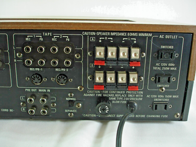 VINTAGE DENON PMA-500 AMPLIFIER DENON PMA-500Z W- MANUAL - TESTED