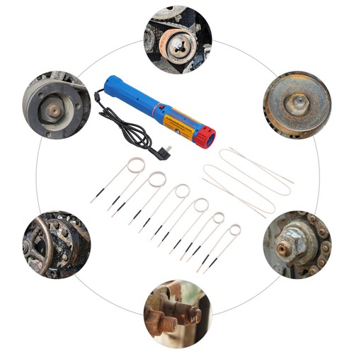 SICHENSH Induktionsheizgerät 1100W - Magnetischer Schraubenlöser Mit 6 Spulen